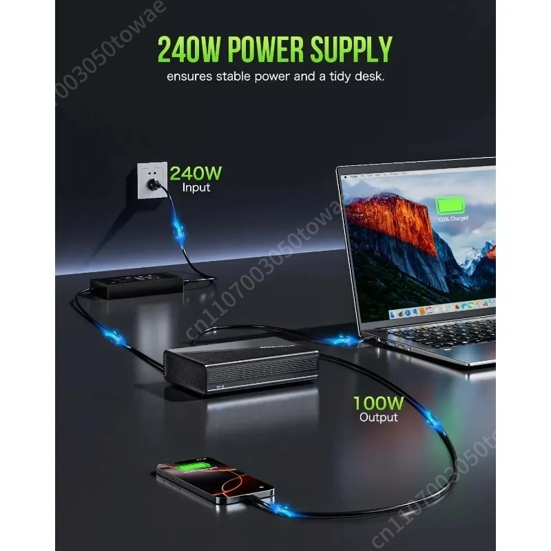 Oculink Gpu Dock Station - Estação de Acoplamento para GPU Externa
