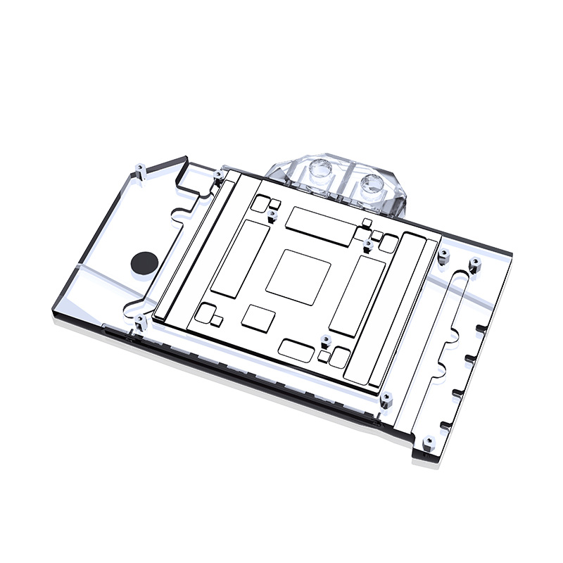 Rtx 4090 Water Block Full Cover - Bloco de Água para GPU Bykski