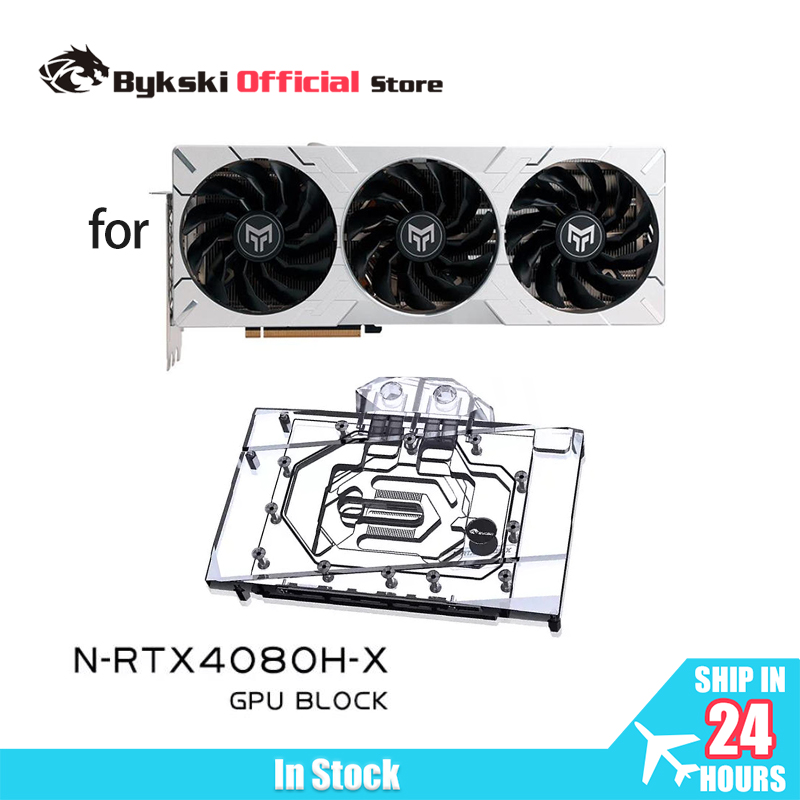 Rtx 4080 Water Cooling Block - Bykski gpu bloco usado para nvidia
