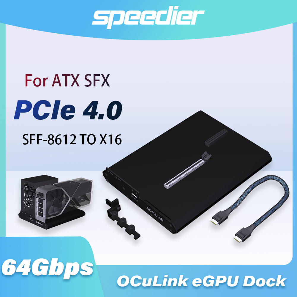 OCuLink eGPU Dock PCIe 4.0 X4  - Oculink Gpu Dock Station avaliação e preço