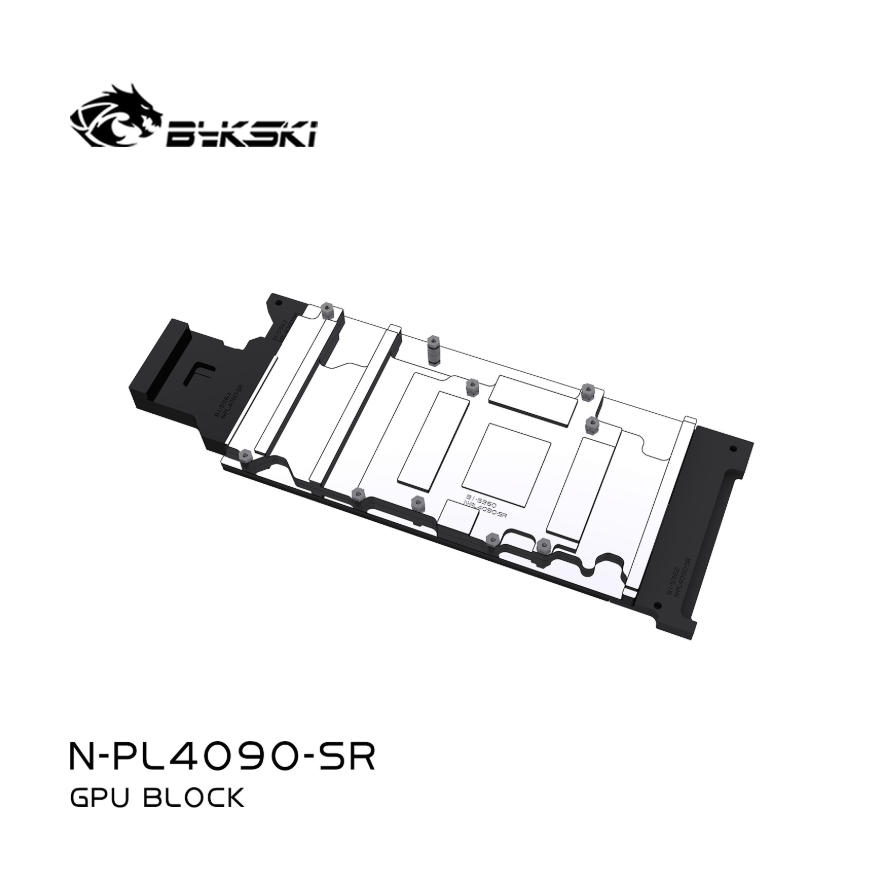 Bloco de GPU Bykski para Placa - Rtx 4090 Water Block Full Cover avaliação e preço