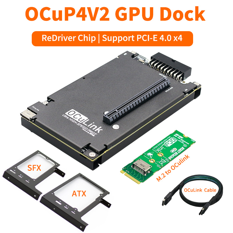 OCuP4V2 OCuLink GPU Dock com C - Oculink Gpu Dock Station avaliação e preço
