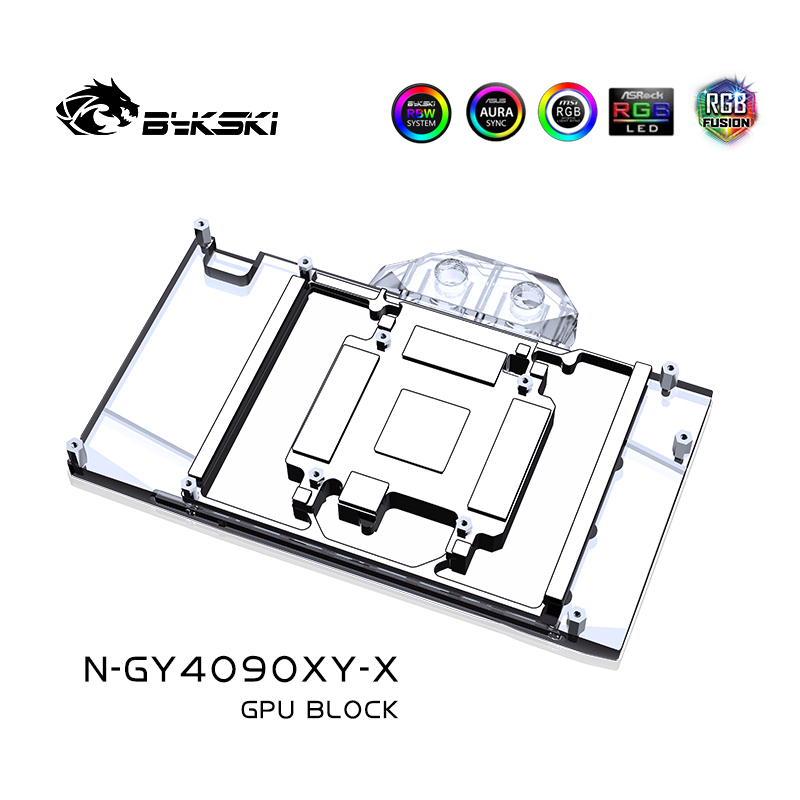 Bykski N-GY4090XY-X GPU Block  - Rtx 4090 Water Block Full Cover avaliação e preço