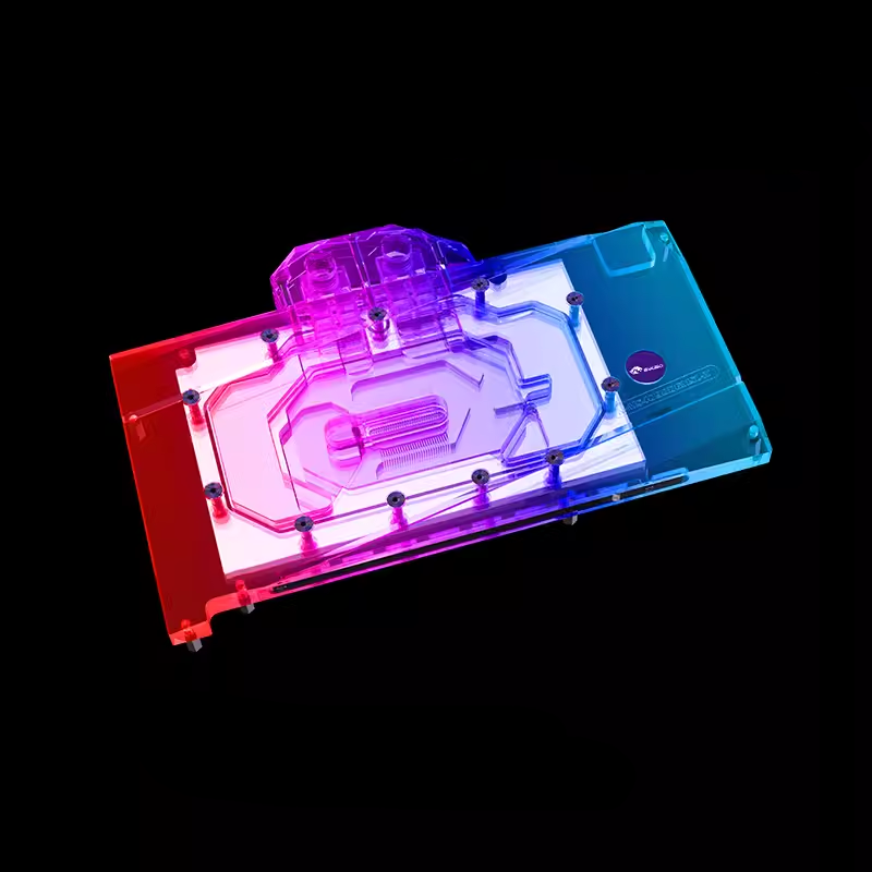 Bloco de Água para GPU Bykski  - Rtx 4090 Water Block Full Cover avaliação e preço