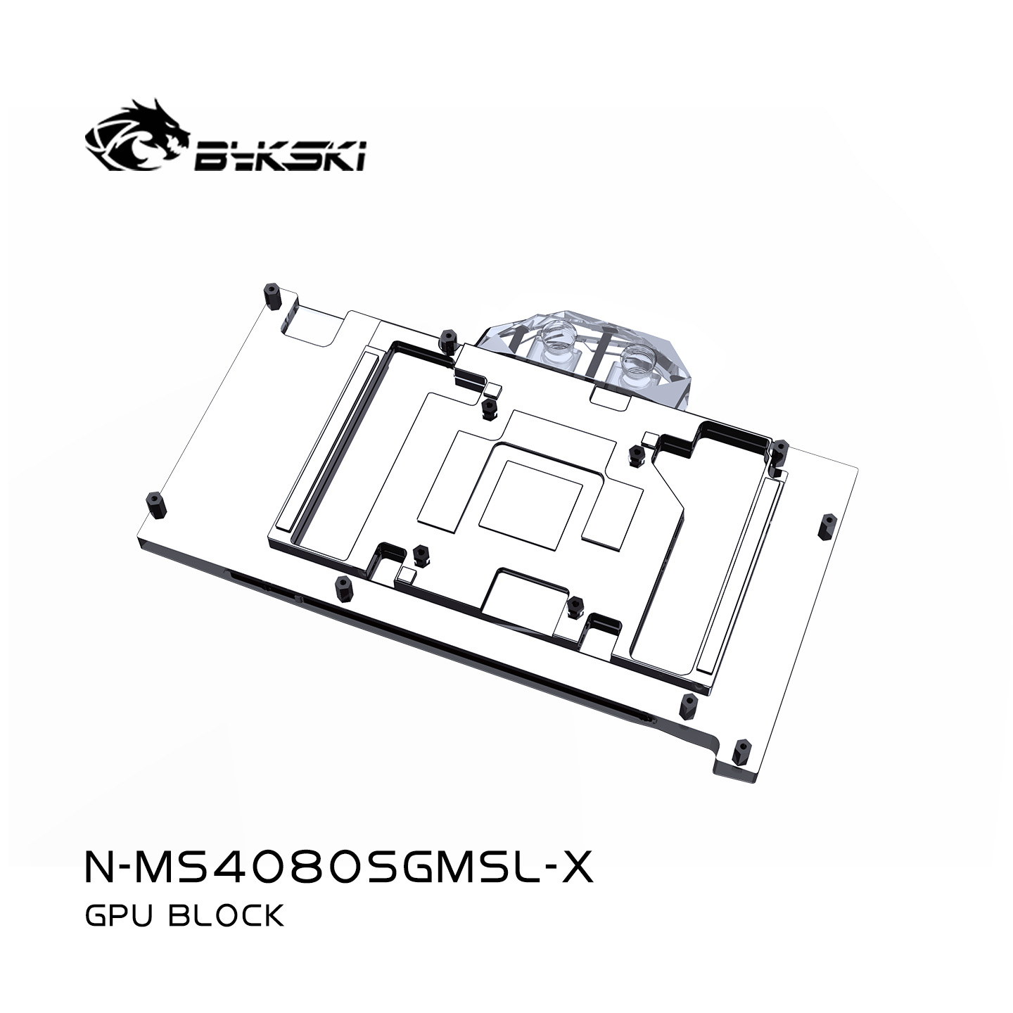 Bykski bloco de água para msi  - Rtx 4080 Water Cooling Block avaliação e preço
