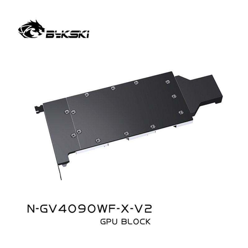 Bykski N-GV4090WF-X-V2 bloco g - Rtx 4090 Water Block Full Cover avaliação e preço