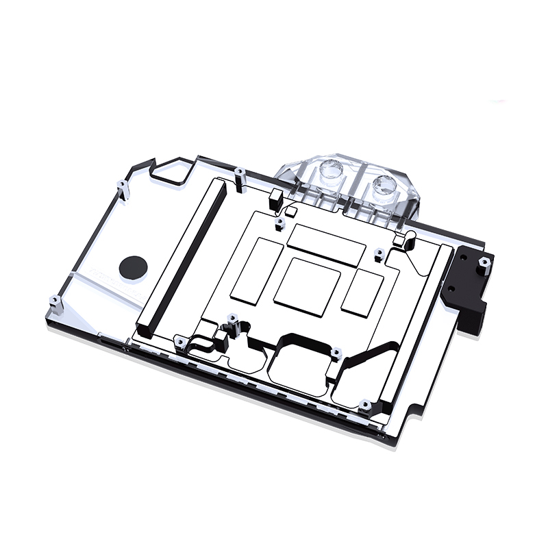 Bykski gpu refrigerador de águ - Rtx 4080 Water Cooling Block avaliação e preço