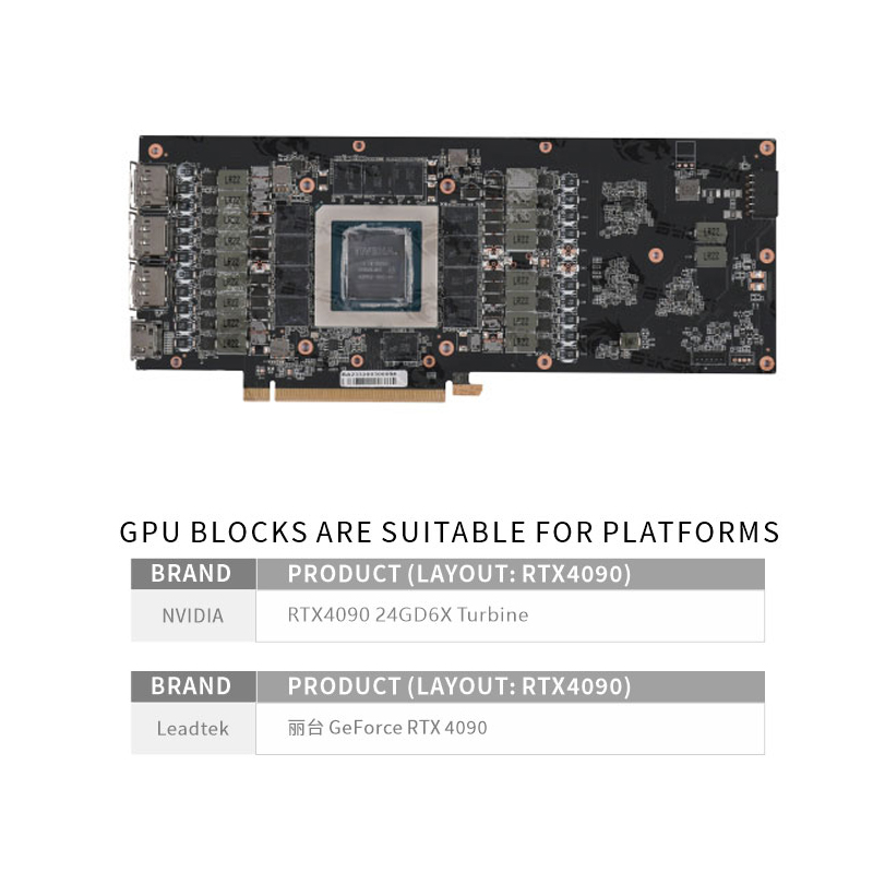 Bykski N-RTX4090-X Bloco de Ág - Rtx 4090 Water Block Full Cover avaliação e preço